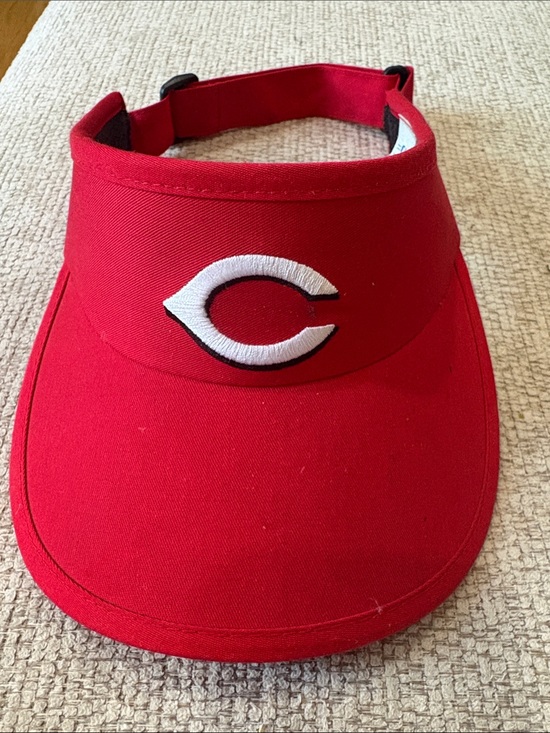 Other - Champion Red Kids Visor with White C Logo